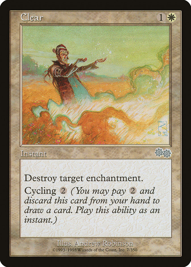 Clear [Urza's Saga] MTG Single Magic: The Gathering | Red Claw Gaming