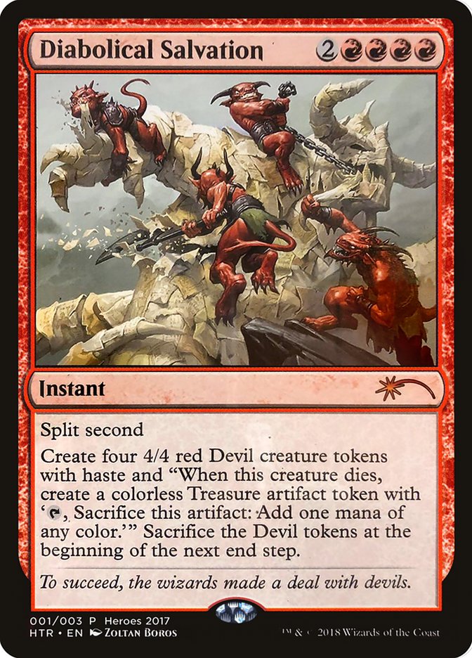 Diabolical Salvation [Heroes of the Realm] MTG Single Magic: The Gathering | Red Claw Gaming