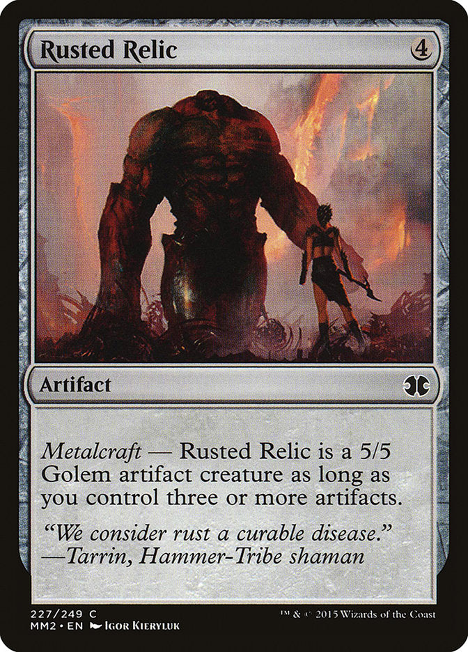 Rusted Relic [Modern Masters 2015] MTG Single Magic: The Gathering | Red Claw Gaming