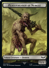 Spawn // Plaguebearer of Nurgle Double-Sided Token [Warhammer 40,000 Tokens] MTG Single Magic: The Gathering | Red Claw Gaming