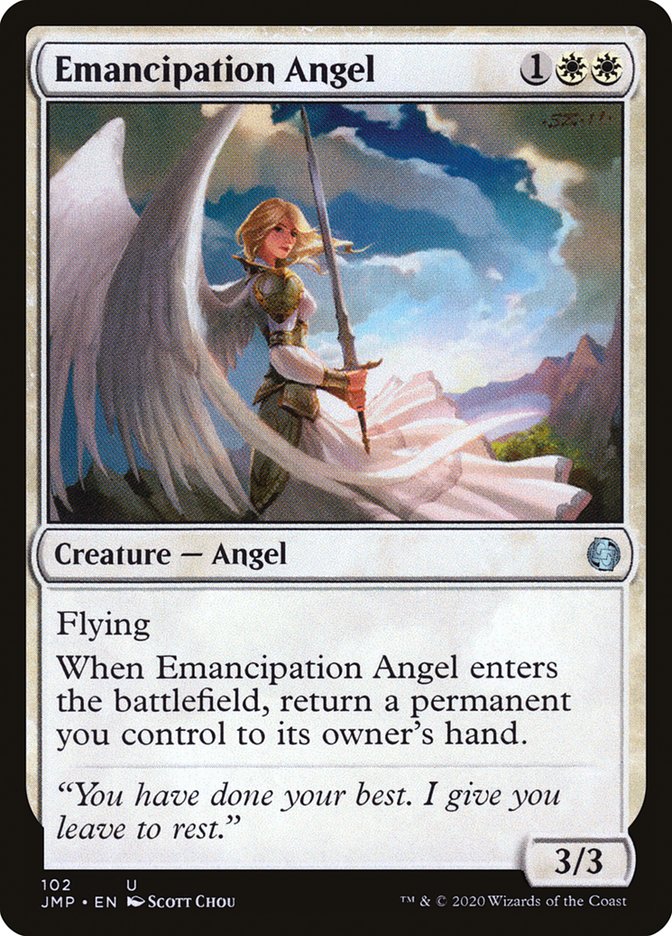 Emancipation Angel [Jumpstart] MTG Single Magic: The Gathering | Red Claw Gaming