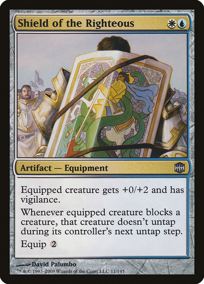 Shield of the Righteous [Alara Reborn] MTG Single Magic: The Gathering | Red Claw Gaming