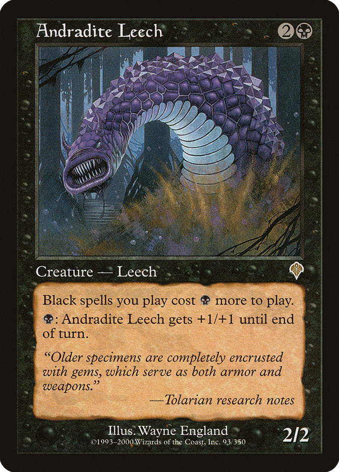 Andradite Leech [Invasion] MTG Single Magic: The Gathering | Red Claw Gaming