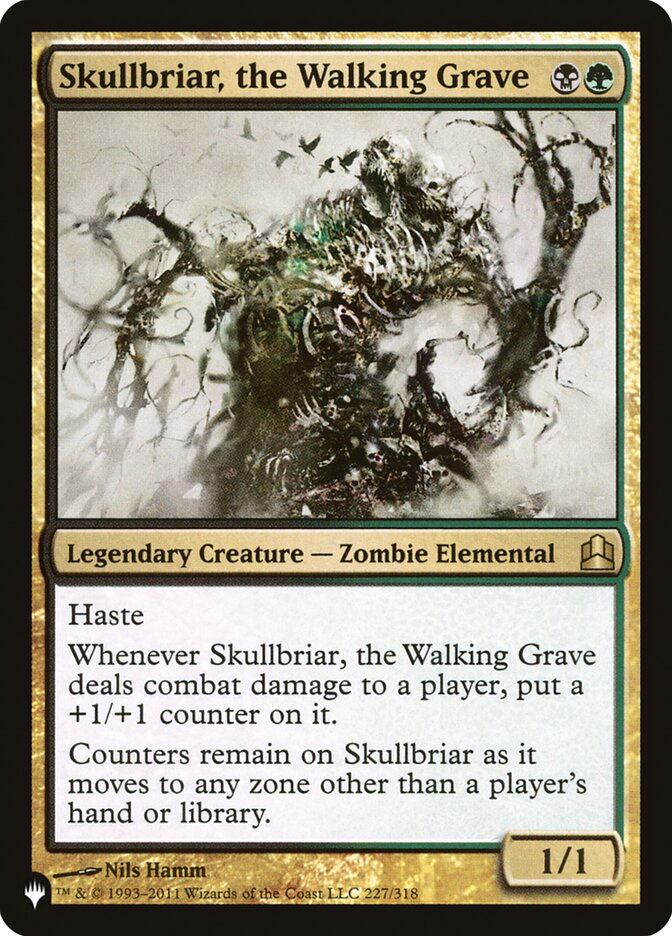 Skullbriar, the Walking Grave [The List] MTG Single Magic: The Gathering | Red Claw Gaming