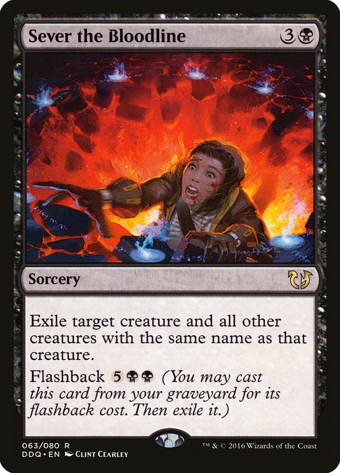 Sever the Bloodline [Duel Decks: Blessed vs. Cursed] MTG Single Magic: The Gathering | Red Claw Gaming