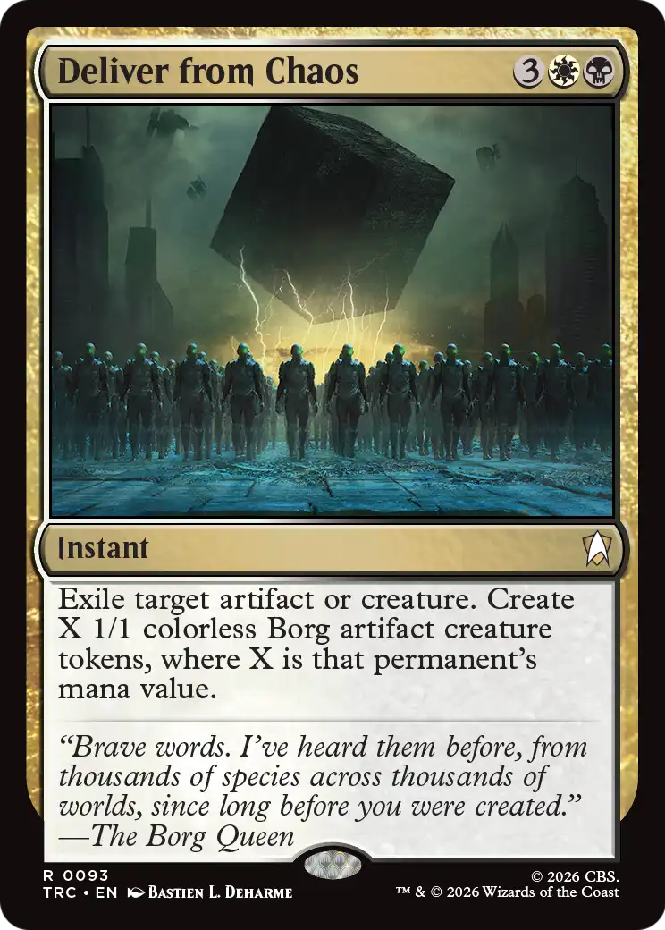 Deliver from Chaos (Surge Foil) [Star Trek Commander] | Red Claw Gaming