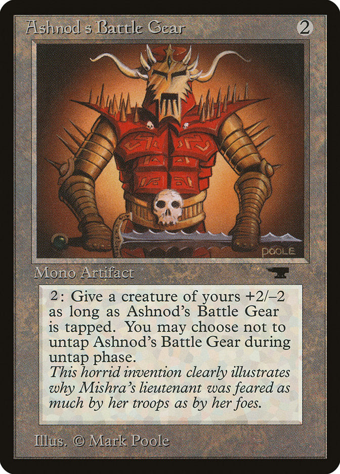 Ashnod's Battle Gear [Antiquities] MTG Single Magic: The Gathering | Red Claw Gaming