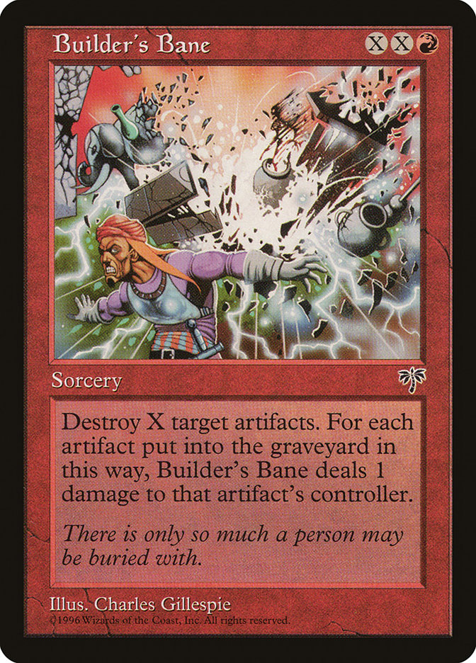 Builder's Bane [Mirage] MTG Single Magic: The Gathering | Red Claw Gaming