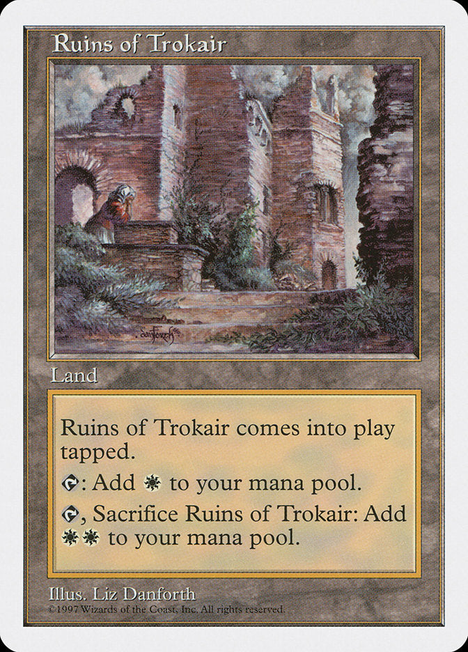 Ruins of Trokair [Fifth Edition] MTG Single Magic: The Gathering | Red Claw Gaming