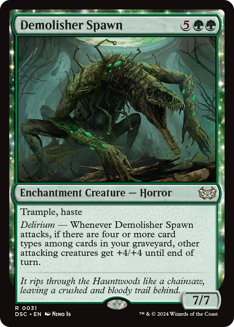Demolisher Spawn [Duskmourn: House of Horror Commander] MTG Single Magic: The Gathering | Red Claw Gaming