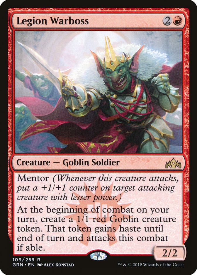 Legion Warboss [Guilds of Ravnica] MTG Single Magic: The Gathering | Red Claw Gaming