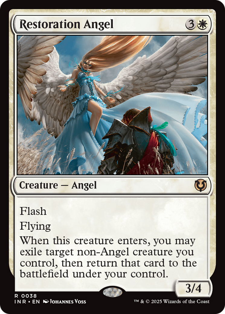 Restoration Angel [Innistrad Remastered] MTG Single Magic: The Gathering | Red Claw Gaming