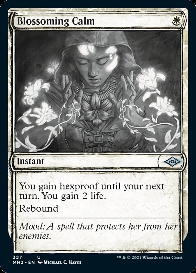 Blossoming Calm (Sketch) [Modern Horizons 2] MTG Single Magic: The Gathering    | Red Claw Gaming