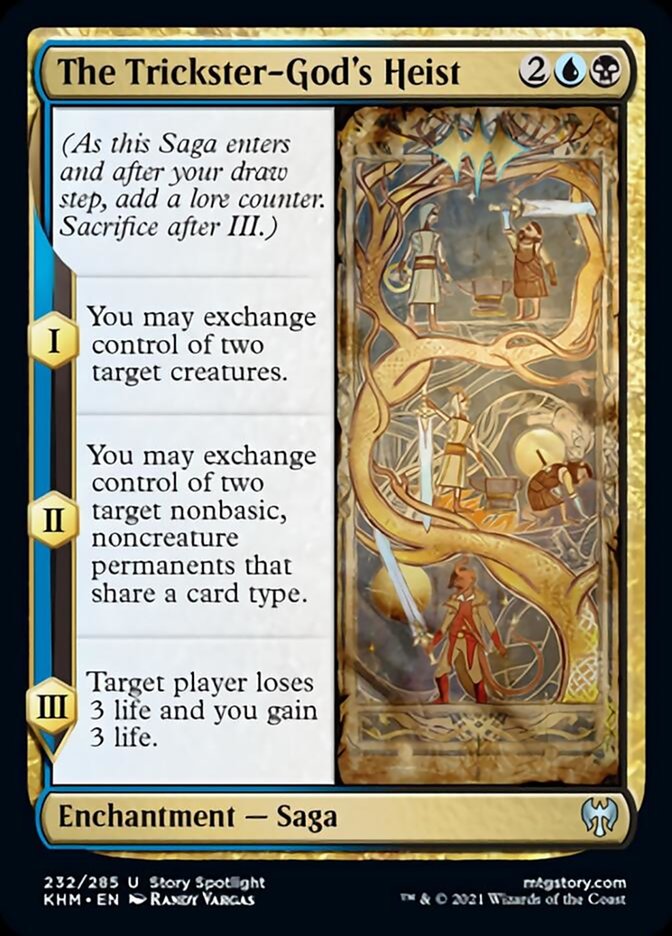 The Trickster-God's Heist [Kaldheim] MTG Single Magic: The Gathering | Red Claw Gaming