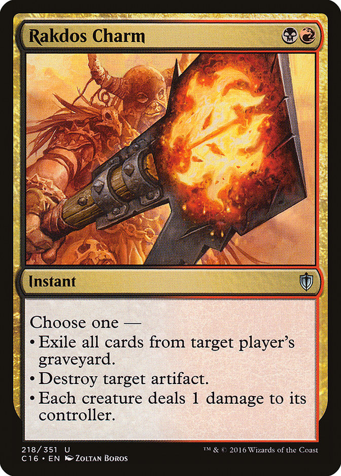Rakdos Charm [Commander 2016] MTG Single Magic: The Gathering | Red Claw Gaming