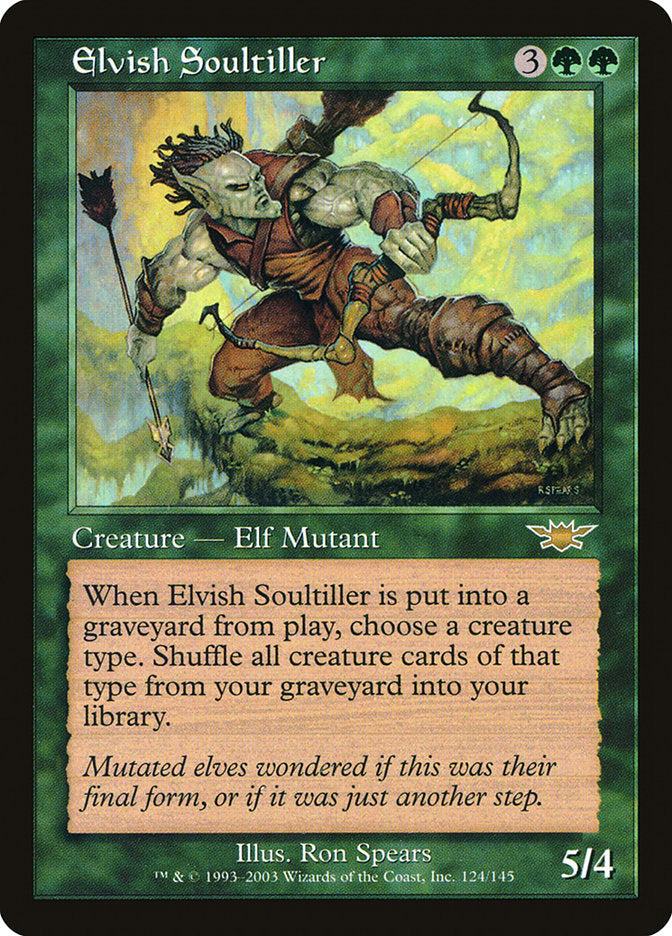 Elvish Soultiller [Legions] MTG Single Magic: The Gathering | Red Claw Gaming