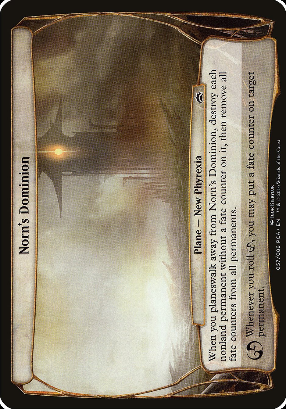 Norn's Dominion (Planes) [Planechase Anthology Planes] MTG Single Magic: The Gathering | Red Claw Gaming