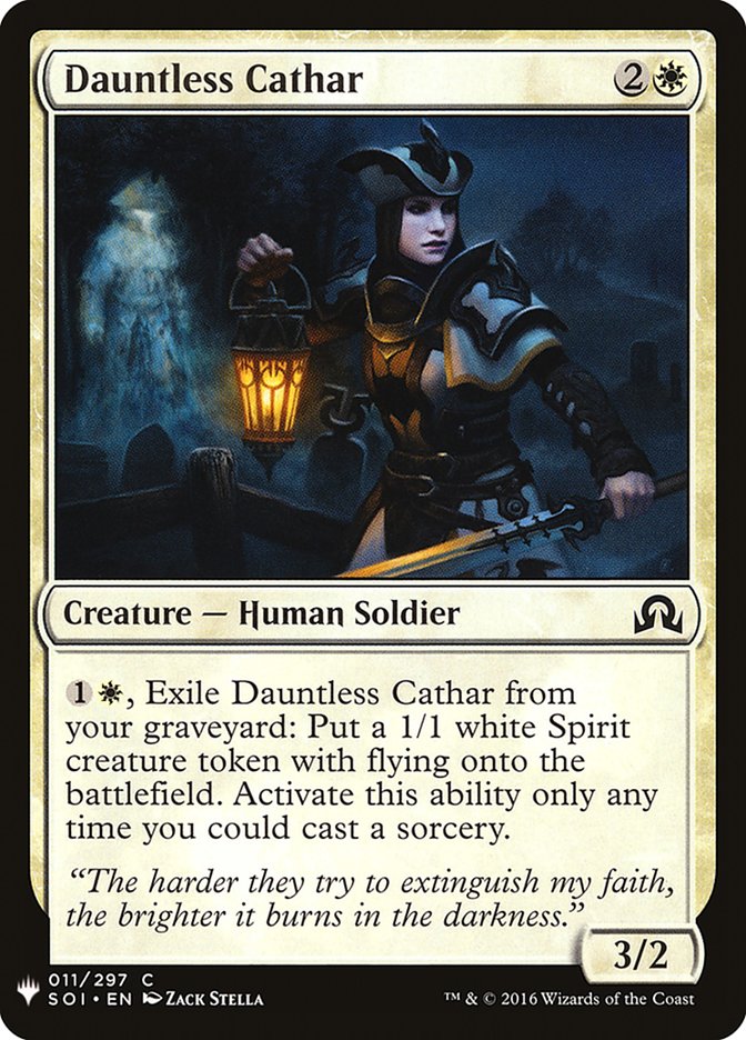 Dauntless Cathar [Mystery Booster] MTG Single Magic: The Gathering | Red Claw Gaming