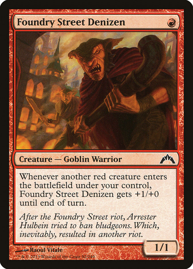 Foundry Street Denizen [Gatecrash] MTG Single Magic: The Gathering | Red Claw Gaming