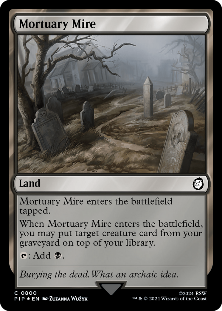 Mortuary Mire (Surge Foil) [Fallout] MTG Single Magic: The Gathering | Red Claw Gaming