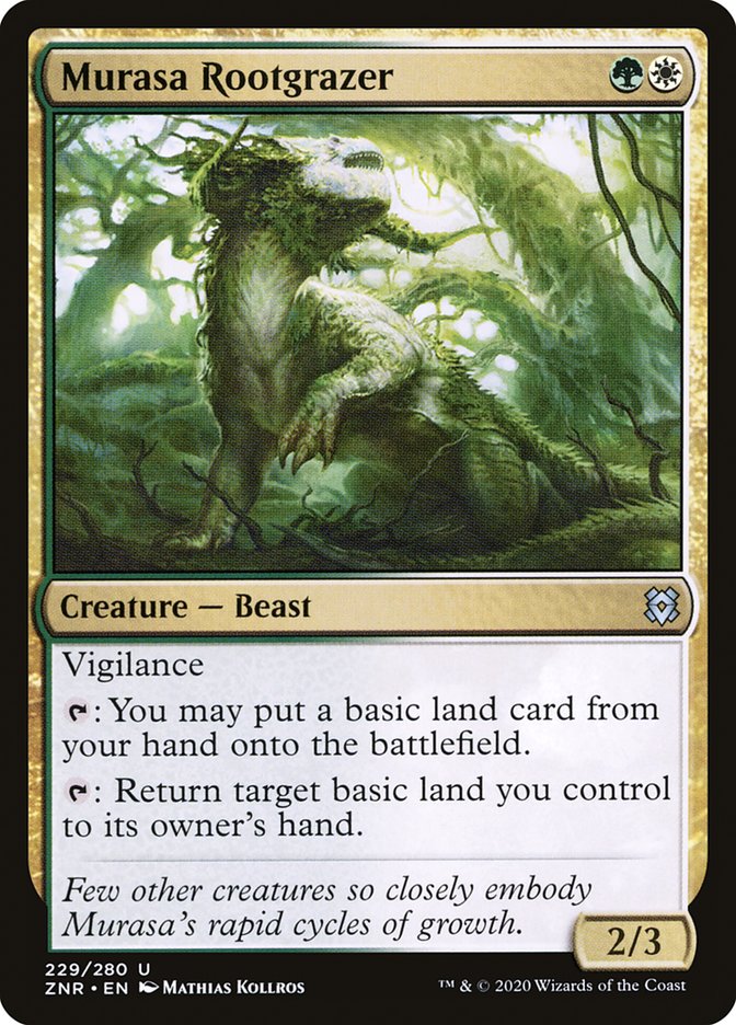 Murasa Rootgrazer [Zendikar Rising] MTG Single Magic: The Gathering | Red Claw Gaming