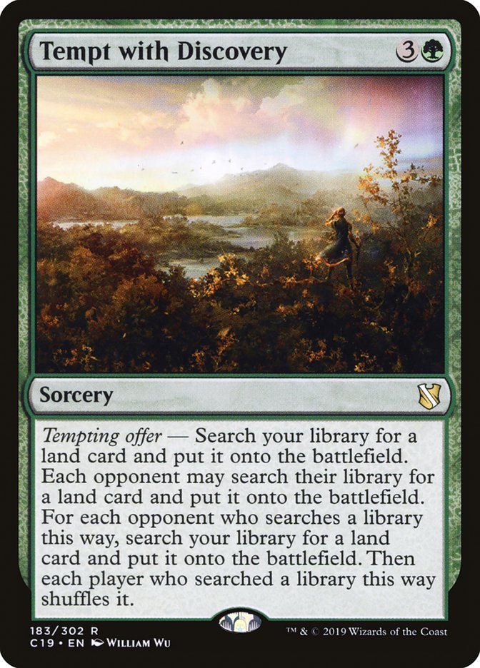 Tempt with Discovery [Commander 2019] MTG Single Magic: The Gathering | Red Claw Gaming