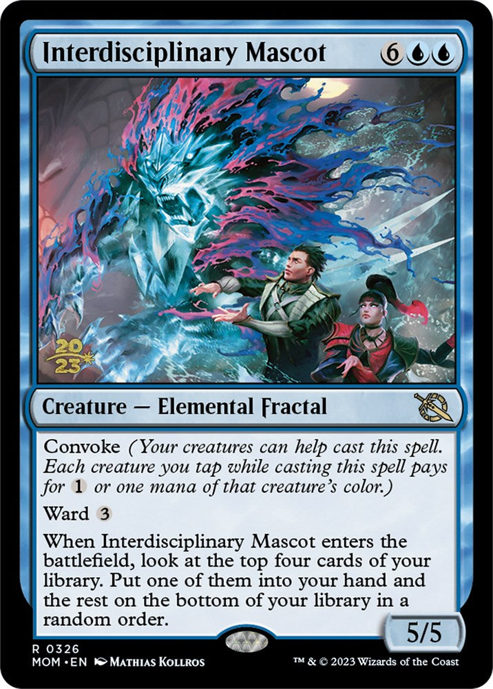 Interdisciplinary Mascot [March of the Machine Prerelease Promos] MTG Single Magic: The Gathering    | Red Claw Gaming