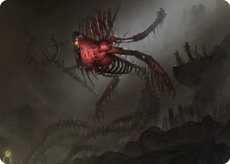 Drivnod, Carnage Dominus Art Card [Phyrexia: All Will Be One Art Series] MTG Single Magic: The Gathering | Red Claw Gaming
