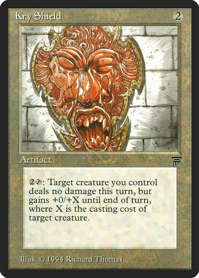 Kry Shield [Legends] MTG Single Magic: The Gathering | Red Claw Gaming