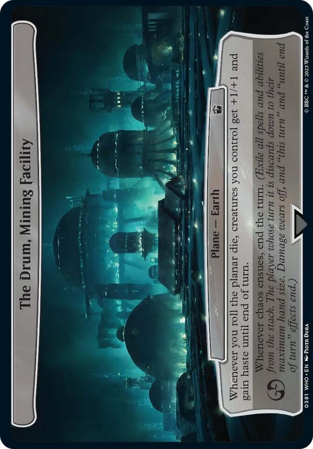 The Drum, Mining Facility [Doctor Who] MTG Single Magic: The Gathering | Red Claw Gaming