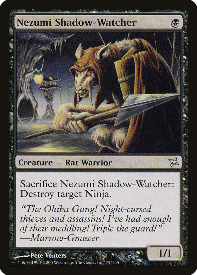 Nezumi Shadow-Watcher [Betrayers of Kamigawa] MTG Single Magic: The Gathering | Red Claw Gaming