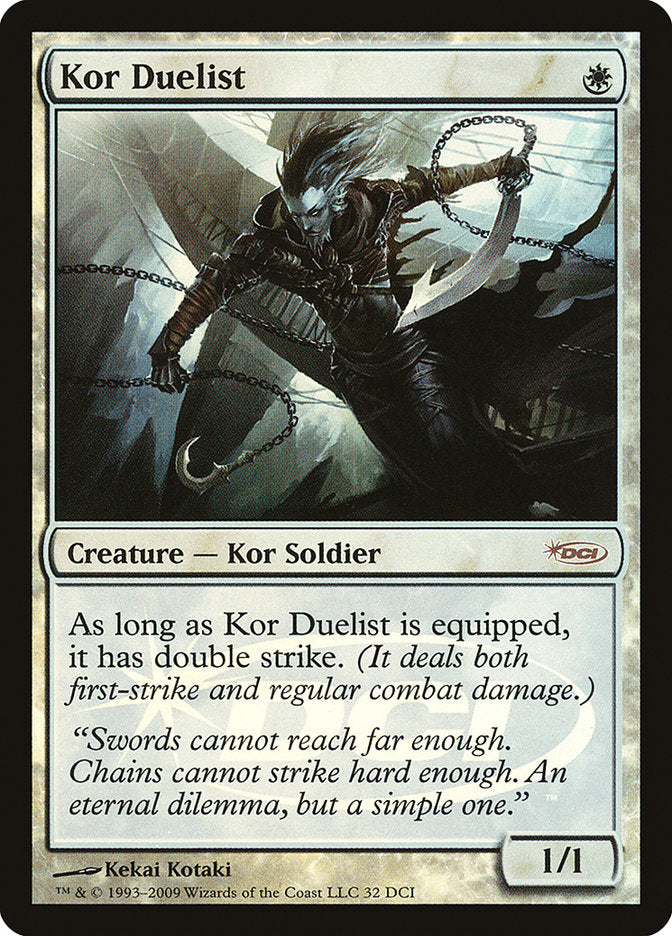 Kor Duelist [Wizards Play Network 2009] MTG Single Magic: The Gathering | Red Claw Gaming