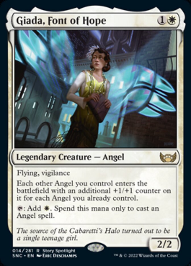 Giada, Font of Hope [Streets of New Capenna] MTG Single Magic: The Gathering | Red Claw Gaming