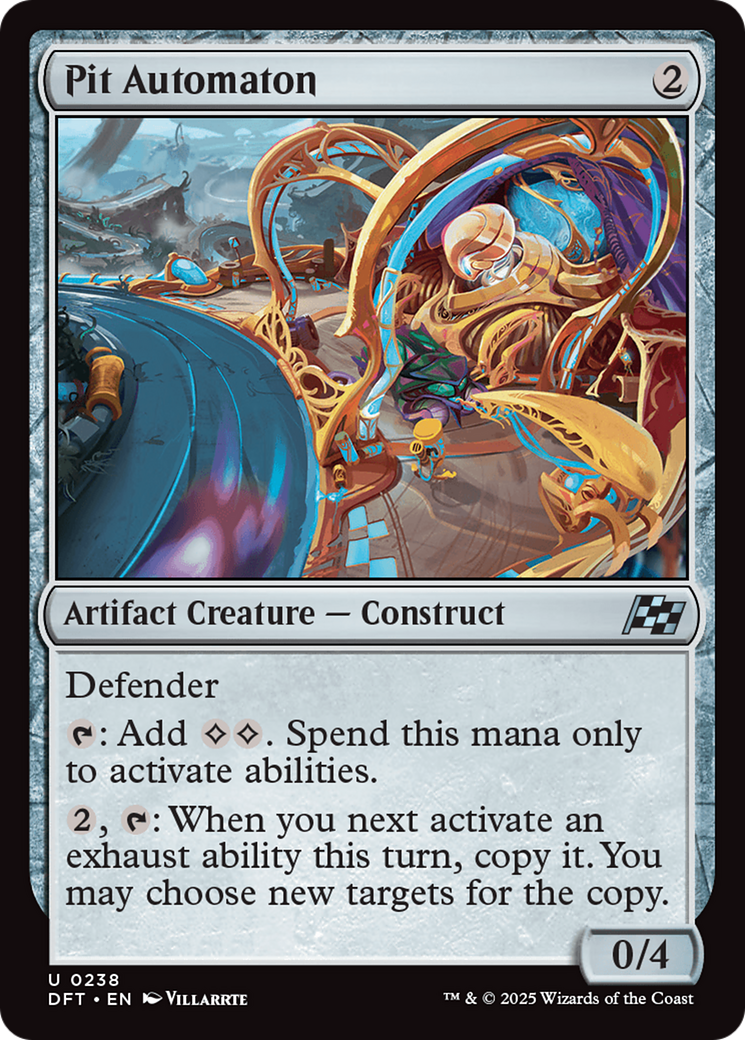 Pit Automaton [Aetherdrift] MTG Single Magic: The Gathering | Red Claw Gaming