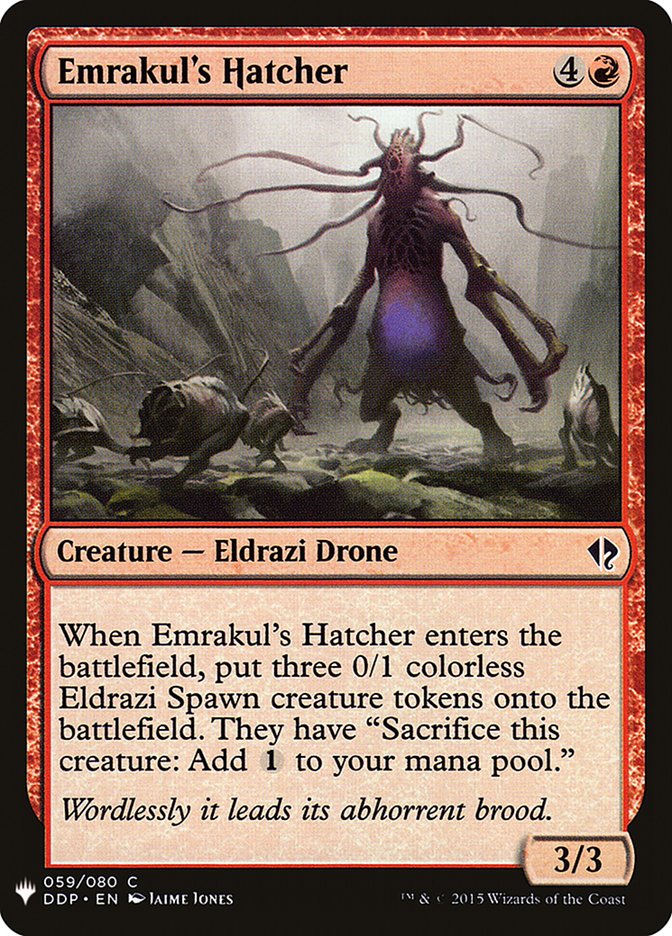 Emrakul's Hatcher [Mystery Booster] MTG Single Magic: The Gathering | Red Claw Gaming