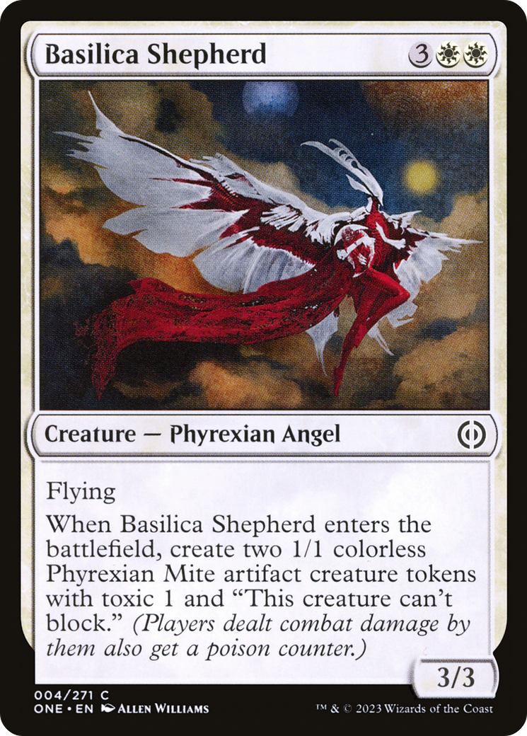 Basilica Shepherd [Phyrexia: All Will Be One] MTG Single Magic: The Gathering | Red Claw Gaming
