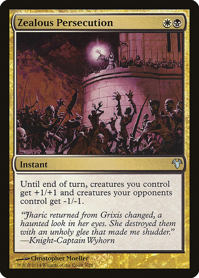 Zealous Persecution [Modern Event Deck 2014] MTG Single Magic: The Gathering | Red Claw Gaming