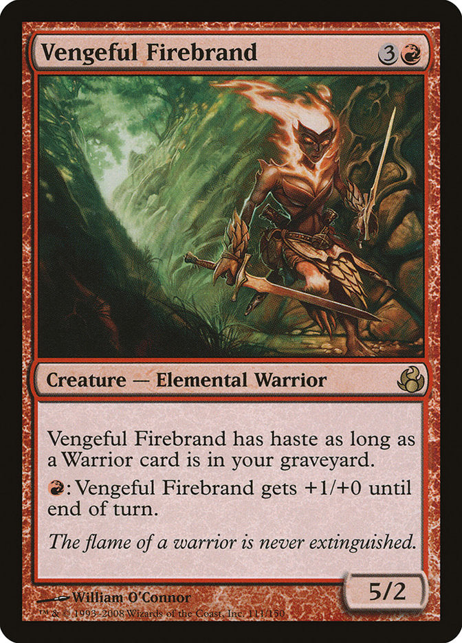 Vengeful Firebrand [Morningtide] MTG Single Magic: The Gathering | Red Claw Gaming