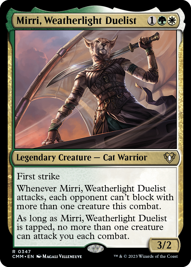 Mirri, Weatherlight Duelist [Commander Masters] MTG Single Magic: The Gathering    | Red Claw Gaming