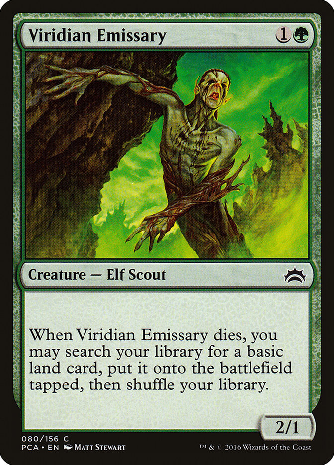 Viridian Emissary [Planechase Anthology] MTG Single Magic: The Gathering | Red Claw Gaming