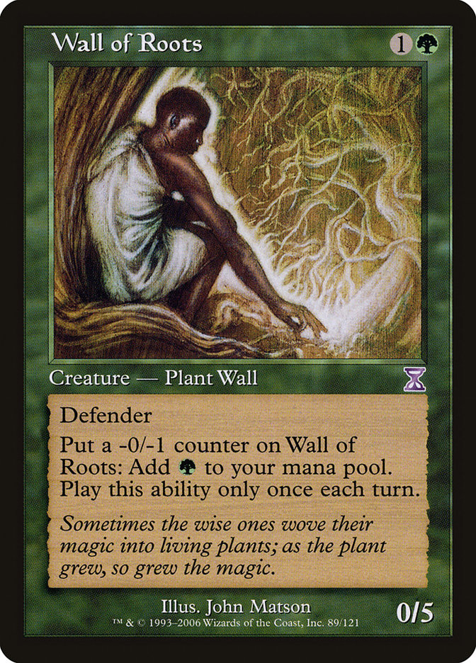 Wall of Roots [Time Spiral Timeshifted] MTG Single Magic: The Gathering | Red Claw Gaming