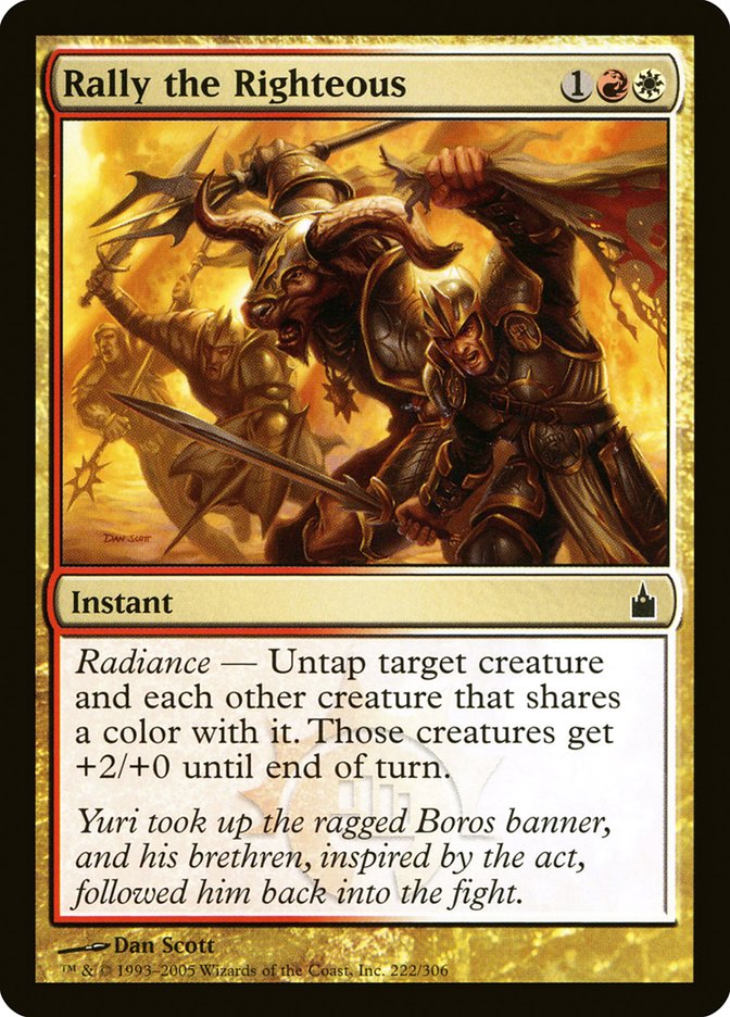 Rally the Righteous [Ravnica: City of Guilds] MTG Single Magic: The Gathering | Red Claw Gaming