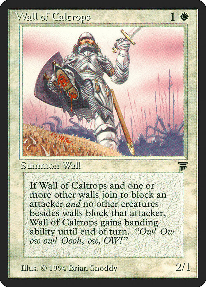 Wall of Caltrops [Legends] MTG Single Magic: The Gathering | Red Claw Gaming