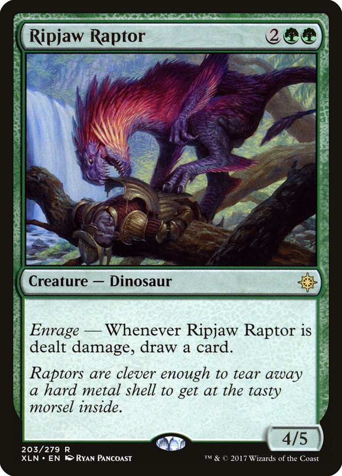 Ripjaw Raptor [Ixalan] MTG Single Magic: The Gathering | Red Claw Gaming