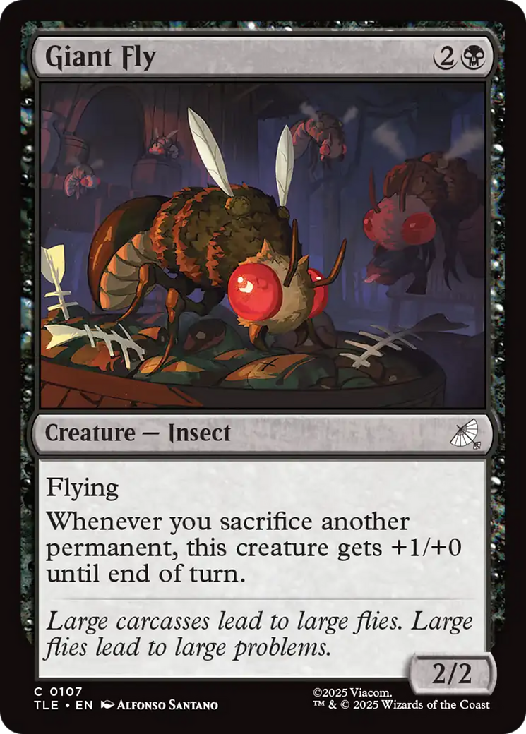 Giant Fly [Avatar: The Last Airbender: Eternal-Legal] MTG Single Magic: The Gathering | Red Claw Gaming