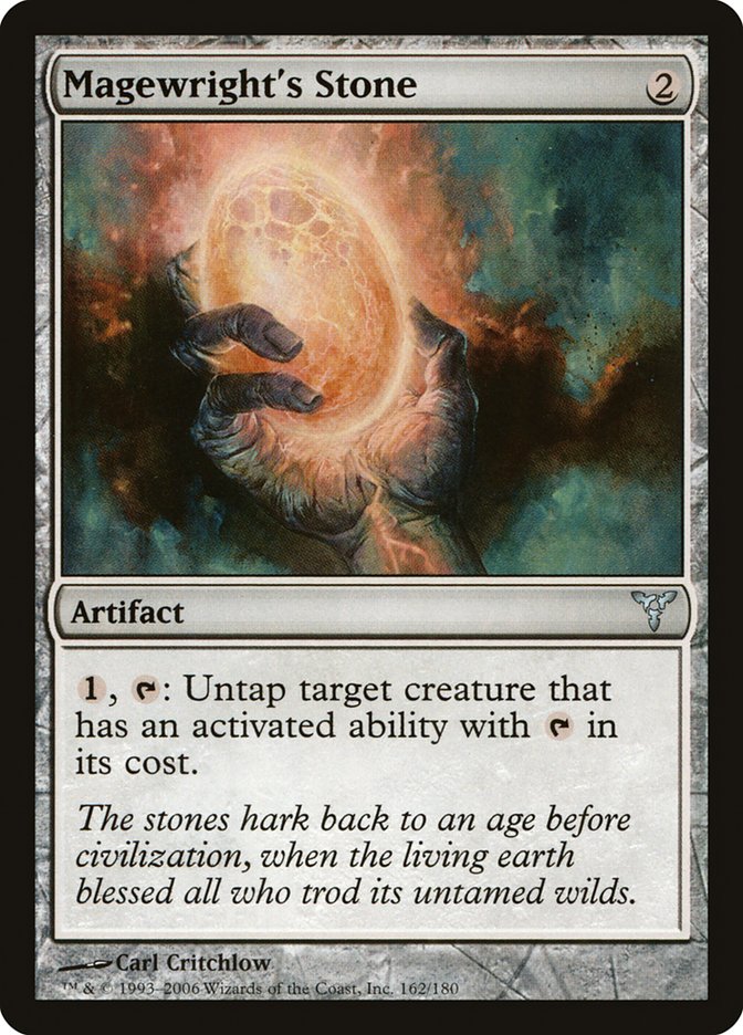 Magewright's Stone [Dissension] MTG Single Magic: The Gathering | Red Claw Gaming