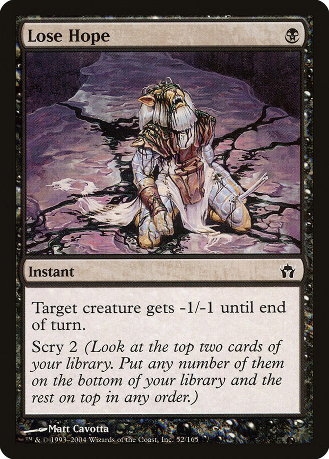 Lose Hope [Fifth Dawn] MTG Single Magic: The Gathering | Red Claw Gaming