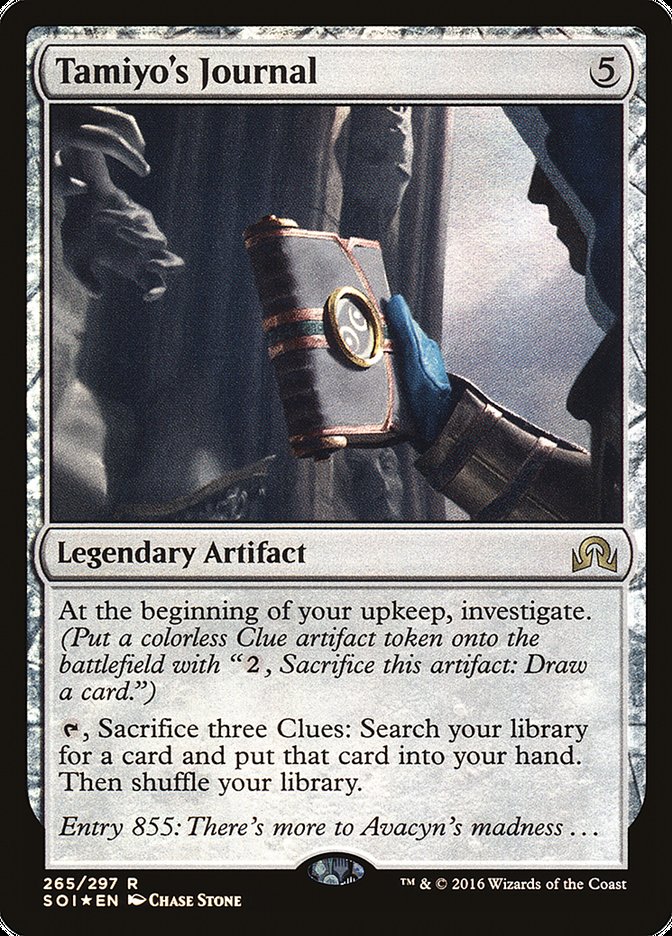 Tamiyo's Journal (Entry 855) [Shadows over Innistrad] MTG Single Magic: The Gathering | Red Claw Gaming