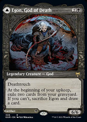 Egon, God of Death // Throne of Death (Showcase) [Kaldheim] MTG Single Magic: The Gathering | Red Claw Gaming