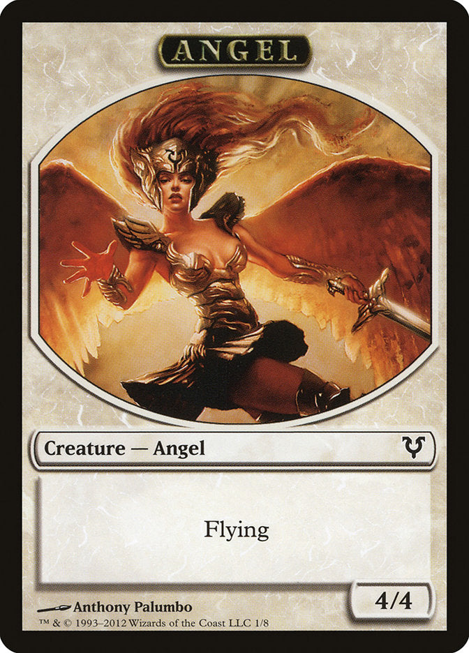 Angel Token [Avacyn Restored Tokens] MTG Single Magic: The Gathering | Red Claw Gaming